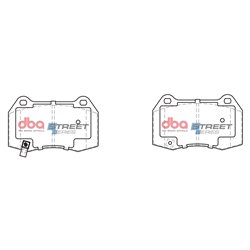Klocki DBA SS Street Series Ceramic - DB1520SS