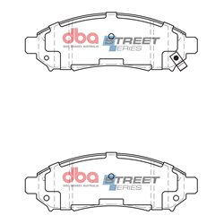 Klocki DBA SS Street Series Ceramic - DB1835SS