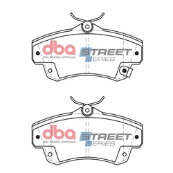 Klocki DBA SS Street Series Ceramic - DB1855SS