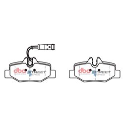Klocki DBA SS Street Series Ceramic - DB1966SS