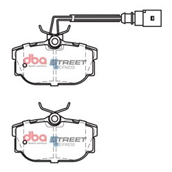 Klocki DBA SS Street Series Ceramic - DB2055SS