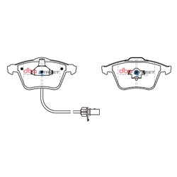 Klocki DBA SS Street Series Ceramic - DB2198SS