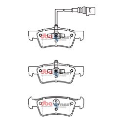 Klocki DBA SS Street Series Ceramic - DB2201SS
