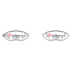 Klocki DBA SS Street Series Ceramic - DB2208SS