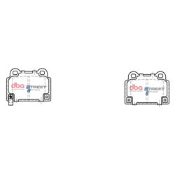 Klocki DBA SS Street Series Ceramic - DB2215SS