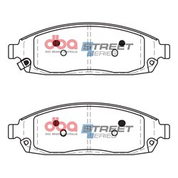 Klocki DBA SS Street Series Ceramic - DB2333SS