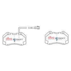 Klocki DBA SS Street Series Ceramic - DB2386SS