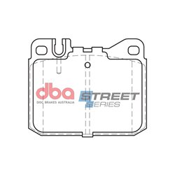 Klocki DBA SS Street Series Ceramic - DB243SS