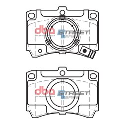 Klocki DBA SS Street Series Ceramic - DB406SS