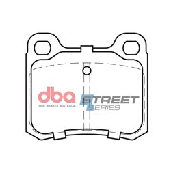 Klocki DBA SS Street Series Ceramic - DB433SS
