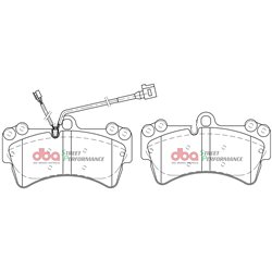 Klocki DBA SP Street Performance - DB7878SP