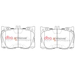 Klocki DBA XP Xtreme Performance - DB15062XP