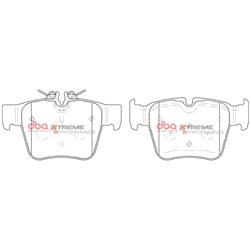 Klocki DBA XP Xtreme Performance - DB15063XP