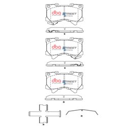 Klocki DBA SS Street Series Ceramic - DB15077SS