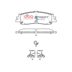 Klocki DBA SS Street Series Ceramic - DB15078SS