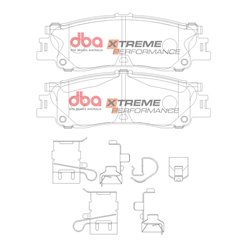 Klocki DBA XP Xtreme Performance - DB15078XP