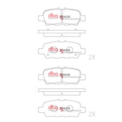Klocki DBA RP Race Performance - DB1509RP