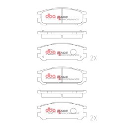 Klocki DBA RP Race Performance - DB1186RP