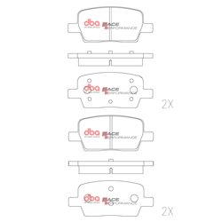 Klocki DBA RP Race Performance - DB9105RP