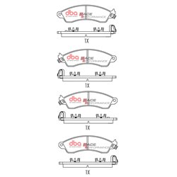 Klocki DBA RP Race Performance - DB1353RP