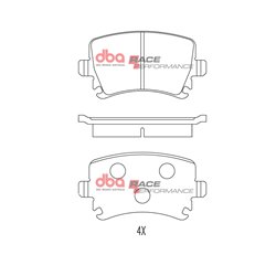 Klocki DBA RP Race Performance - DB1865RP