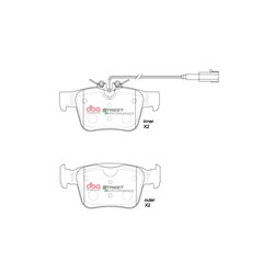 Klocki DBA SP Street Performance - DB8864SP