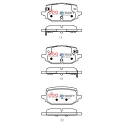 Klocki DBA SS Street Series Ceramic - DB15228SS