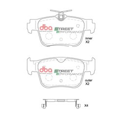 Klocki DBA SP Street Performance - DB8850SP