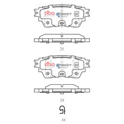 Klocki DBA SS Street Series Ceramic - DB15223SSEV