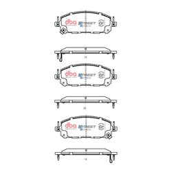 Klocki DBA SS Street Series Ceramic - DB15226SSEV
