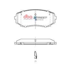 Klocki DBA SS Street Series Ceramic - DB15252SS