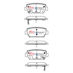 Klocki DBA SS Street Series Ceramic - DB15254SS