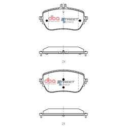 Klocki DBA SS Street Series Ceramic - DB15267SS