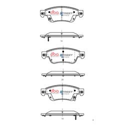 Klocki DBA SS Street Series Ceramic - DB1698SS