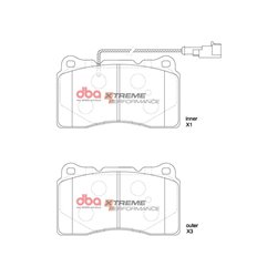 Klocki DBA XP Xtreme Performance - DB8861XP