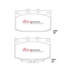 Klocki DBA XP Xtreme Performance - DB416XP