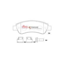 Klocki DBA XP Xtreme Performance - DB15173XP