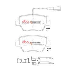 Klocki DBA XP Xtreme Performance - DB8863XP