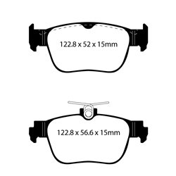 Klocki EBC Green Stuff - DP22440