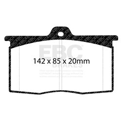 Klocki Ebc Red Stuff Ceramic - DP3041C