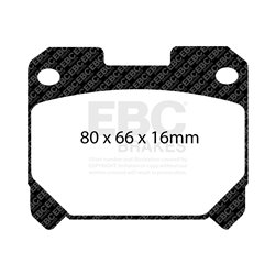 Klocki Ebc Red Stuff Ceramic - DP31005C