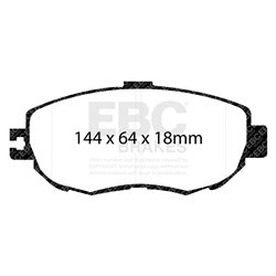 Klocki Ebc Red Stuff Ceramic - DP31006C