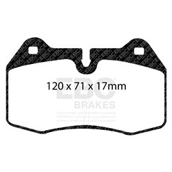 Klocki Ebc Red Stuff Ceramic - DP31032C