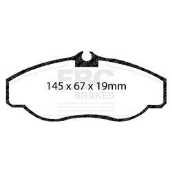 Klocki Ebc Red Stuff Ceramic - DP31037C