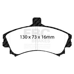 Klocki Ebc Red Stuff Ceramic - DP31045C