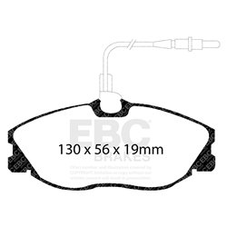 Klocki Ebc Red Stuff Ceramic - DP31047C