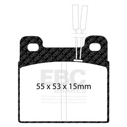 Klocki Ebc Red Stuff Ceramic - DP3105C