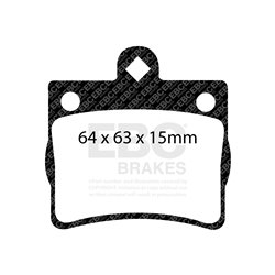 Klocki Ebc Red Stuff Ceramic - DP31135C