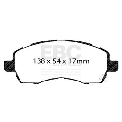 Klocki Ebc Red Stuff Ceramic - DP31138C