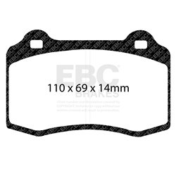 Klocki Ebc Red Stuff Ceramic - DP31140C